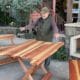 Handcrafted Redwood Furniture by Michael Frazier, Made Specifically For You